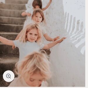 Kids White Ribbed Shirt by lovely Littles